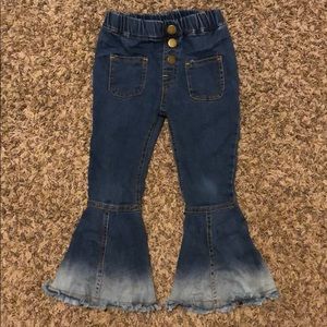 Bell bottom jeans